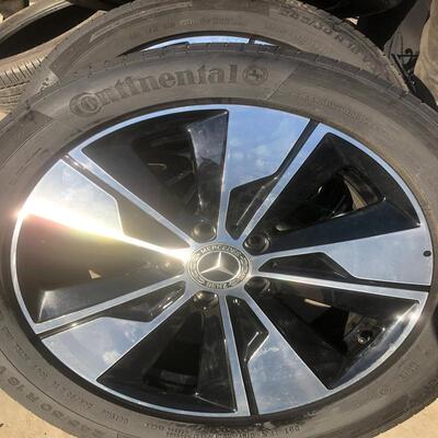 议价奔驰v260威霆18寸轮毂轮胎原厂拆车一套低配升级改装替