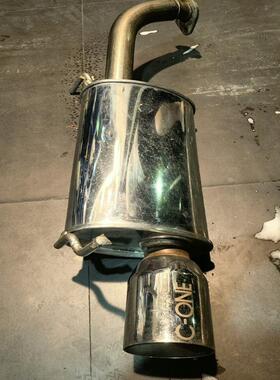 议价丰田威姿排气 Vitz C-ONE 回压排气尾段。原装位