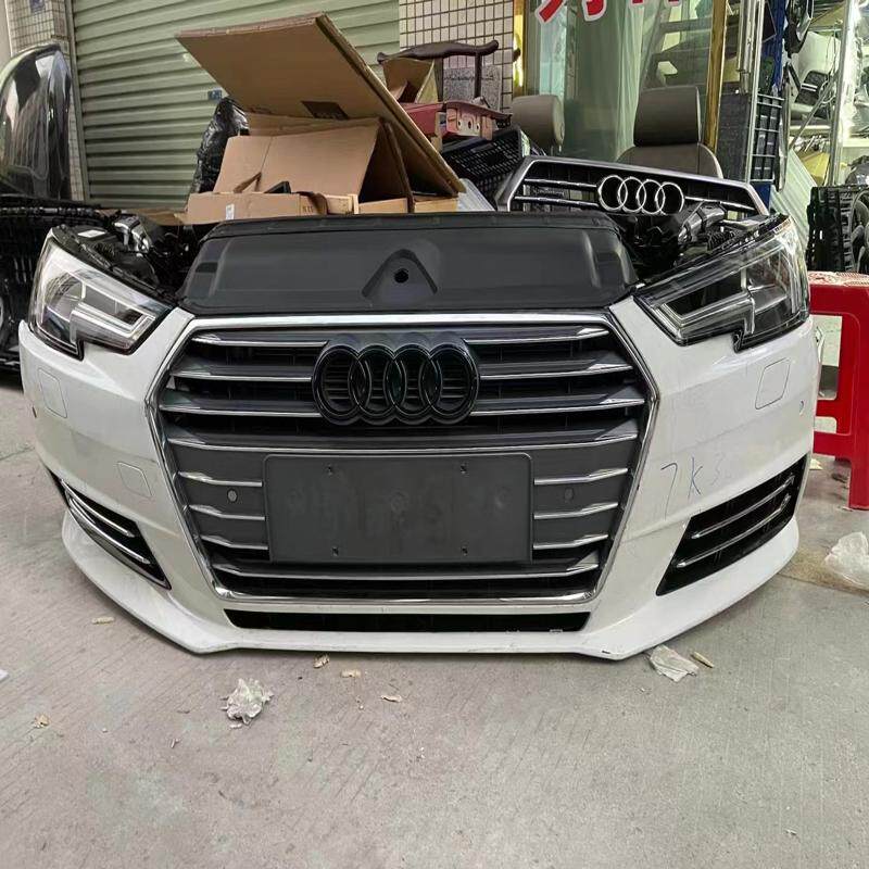 议价奥迪A4B9拆车件 A4L拆车前嘴总成