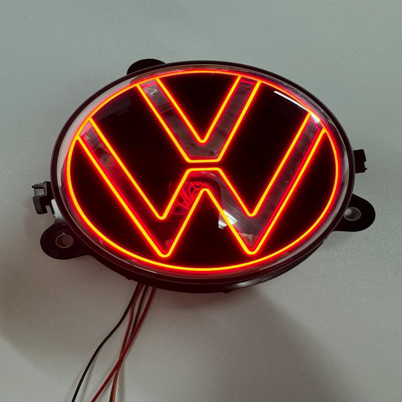 议价帕萨特Pro后发光后尾标后圆标VW后标，19-25款改装