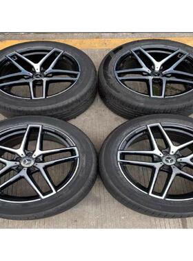 议价【奔驰21寸轮毂】GLE43原厂轮毂带胎，几乎全新！这套