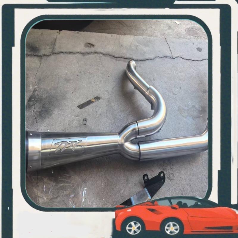 议价正品TBR排气管 哈雷软尾街霸路威st突破者肥仔改装2出