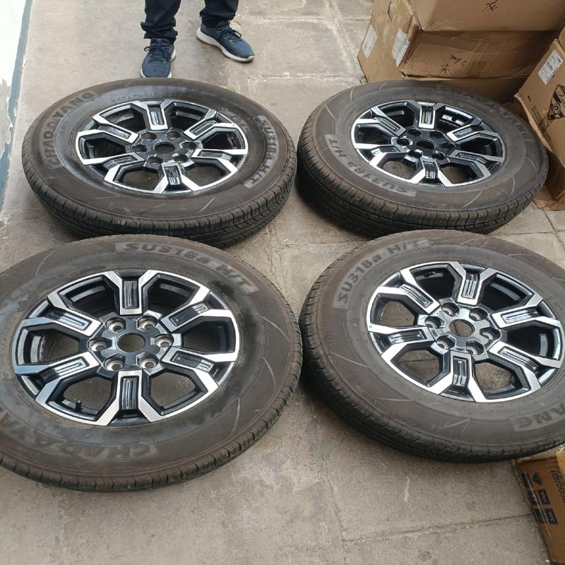 议价17寸长安览拓者原厂原车拆车件轮毂轮胎 实物拍摄  非偏