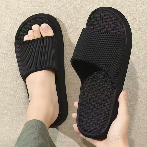 浴室夏季男女平底EVA静音防滑拖鞋居家洗澡情侣拖鞋防摔