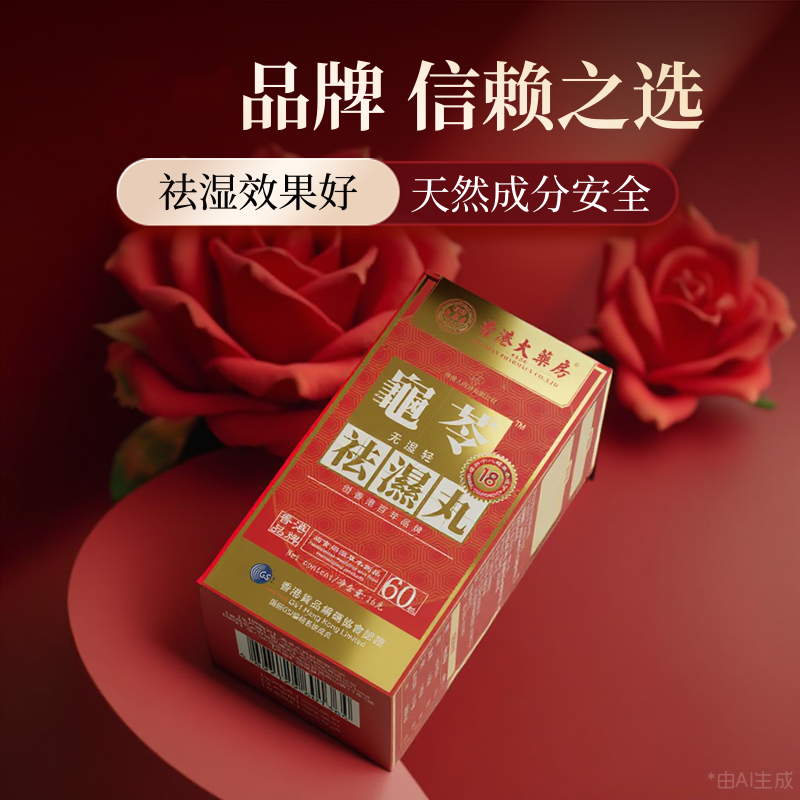 香港大药房祛湿丸无湿轻体内湿气调合脾胃湿热湿寒排毒湿气重