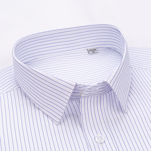 纯棉百搭正装 衬衫 免烫商务休闲衬衣 羊毛长袖 高级感官方男士