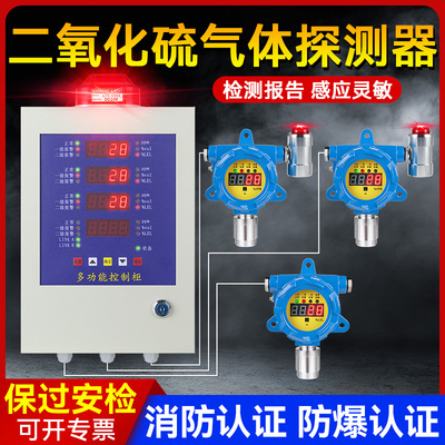 防爆认证二氧化硫气体探测报警器