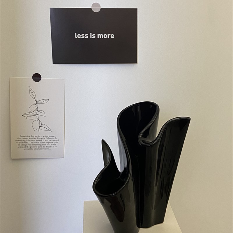 STARSHUO原创设计[繁花似锦]花瓶陶瓷K软装花器创意摆件客厅装饰