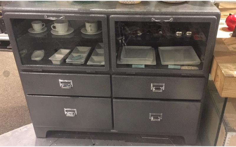 Molly飞机头 dulton  三层四抽 斗柜 文件柜 酒柜 S餐边柜 BR-025