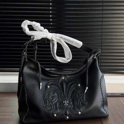 暗黑复古十字架包包大容量托特包