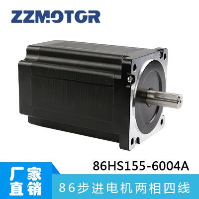 86步进电机6A12NM48v机身155MM长步进电机大扭矩