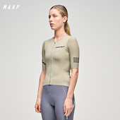 新品 短袖 MAAP Emerge 流沙绿 女士 Jersey 骑行服