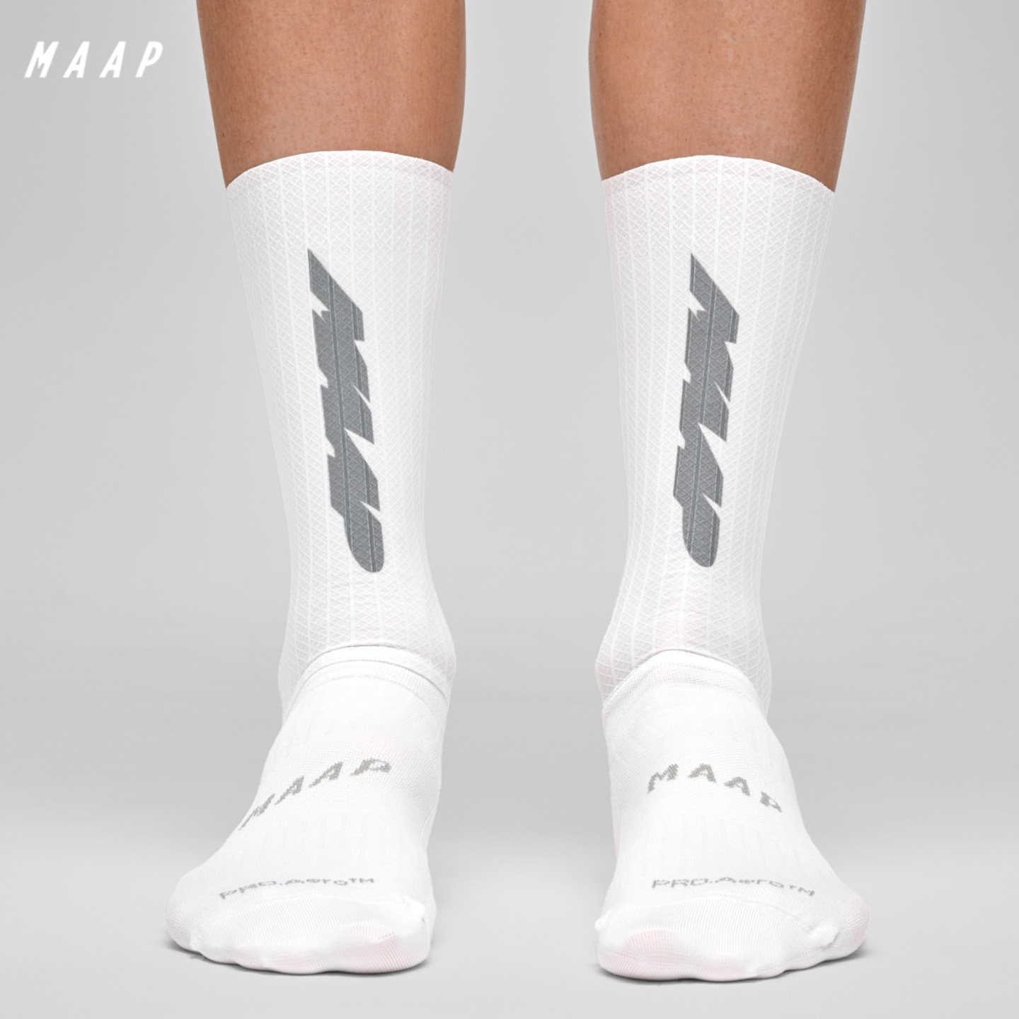 【新品】MAAP PRO Aero 骑行袜 白色专业防滑耐磨高颜值男女同款