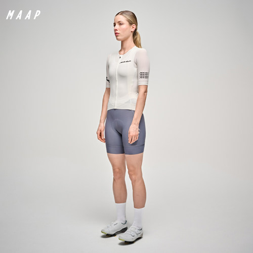 【新品】MAAP 女士 Short Team Bib Evo 雾霭蓝 骑行短裤