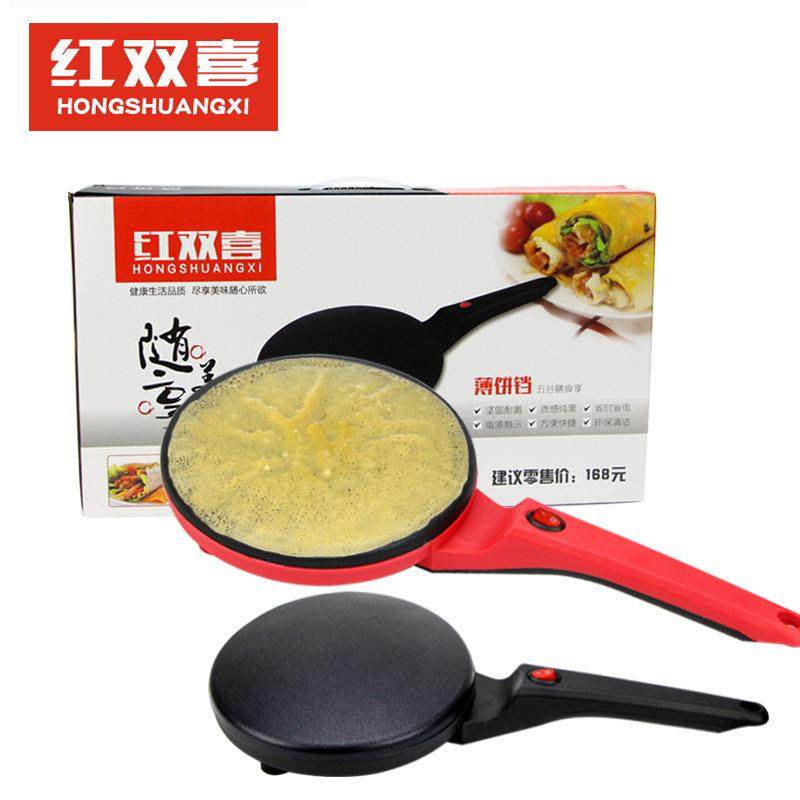 爆款多功能家用薄饼机煎饼机电饼铛烙饼机全自动烙饼小型春饼机