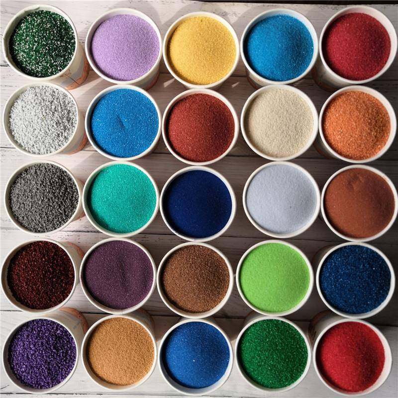 爆款袋装彩砂500克装彩砂儿童娱乐沙沙画砂多色鲜艳彩砂,基础建材,粗沙,淘宝优惠券,粉丝福利购,淘宝优惠卷