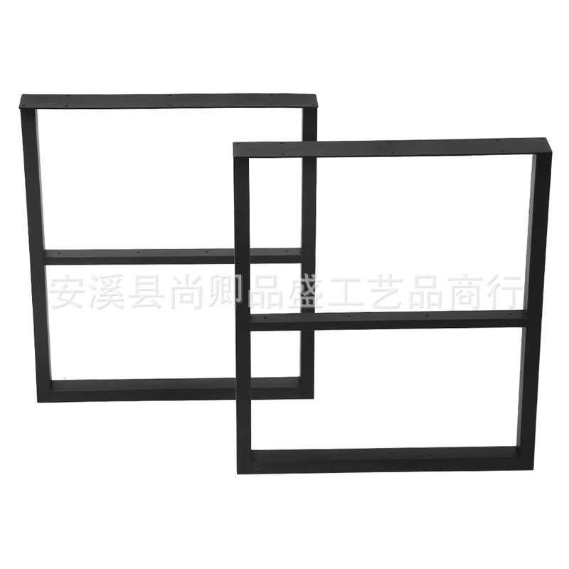 直销现货秒发桌腿办公桌餐桌会议桌桌子支架金属五金铁艺桌脚