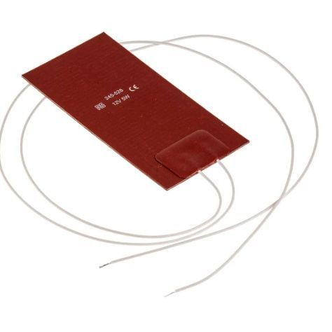 欧时电子 RS PRO硅橡胶加热板,5 W, 12 V直流,+300°C峰值245-528