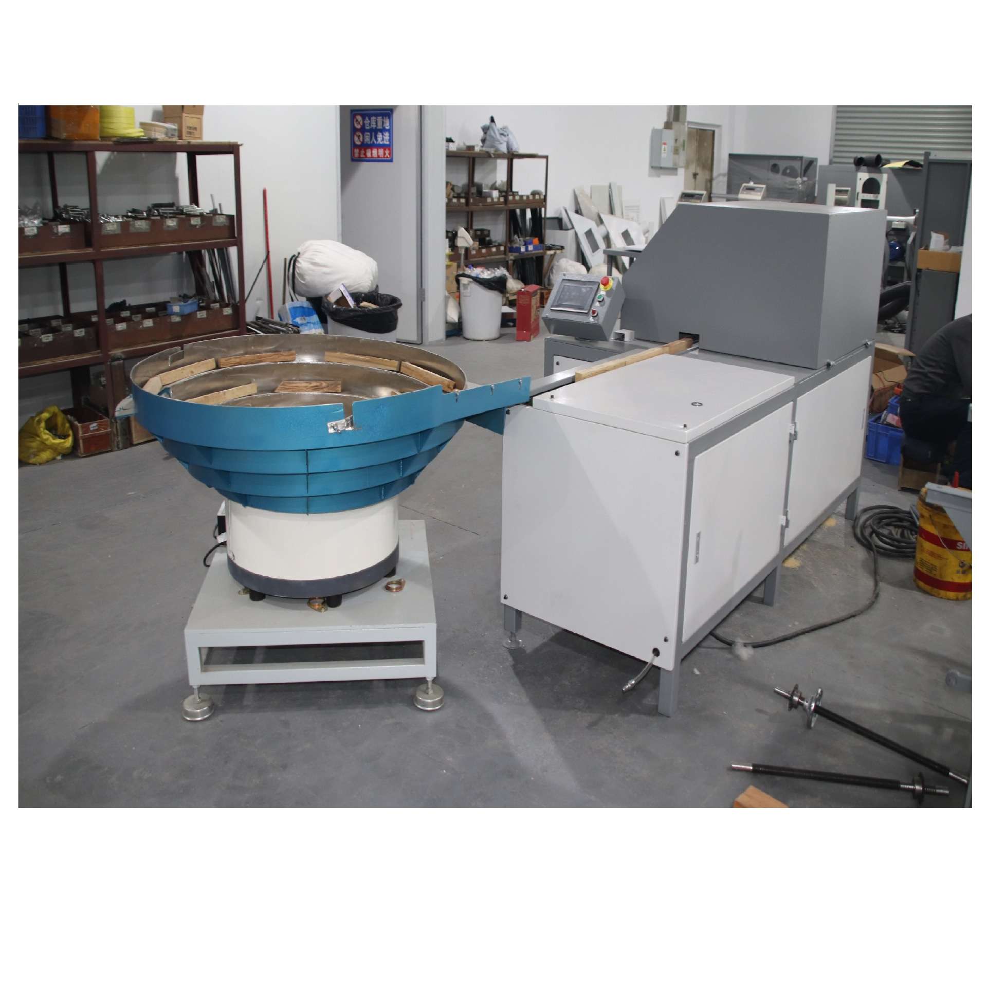 沙发家居厂快速开三角料机自动可调三角木切割机木方切断机