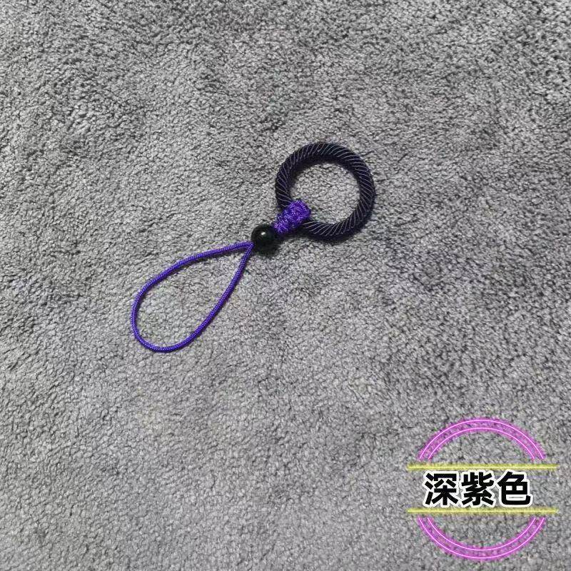 手机壳吊绳短款女手机指环扣挂绳手工编织个性创意男女款钥匙挂件