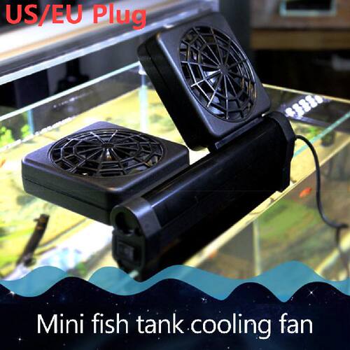 极速Aquarium Fish Tank Cooling FFan System Chiller Mute