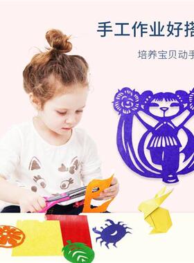 新品蜡光纸A416K彩色蜡光纸8Kz4K蜡光纸正方形幼儿园diy手工剪纸