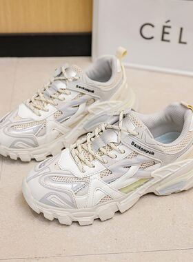 极速Chunky Sneakers women 2023 SpCring Sunmmer Women Casual