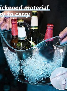 新品2 Pcs Ice Bucket Champagne Wine GBucket 4 Literfor Parti