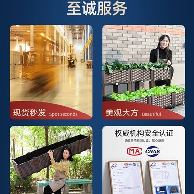 极速Vegetable planter balcony rAoof outdoor large clearance