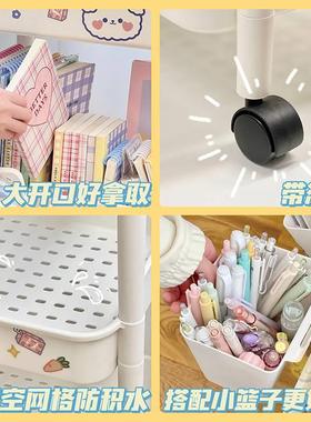 极速画室置物架美术n室卡纸油画颜料美术生收纳架艺考小推车大容