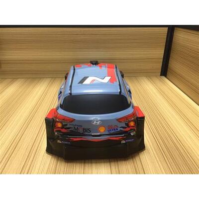 极速聚乐a1:10现代i20拉力漂移遥控车模型外壳软车壳  宽190mm