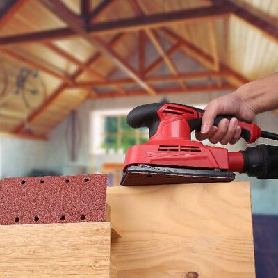 新品25a Pcs 93x185mm Sanding Pads Sanding Paper Hook and Loo