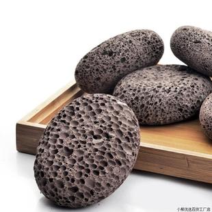 极速火山石大块大块原石磨脚搓脚石鱼缸过滤N材料造景透气熔岩垫