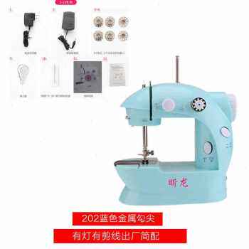 新品厂销厂c促促202升级版家用电动迷你缝纫机多功能小型手动吃厚