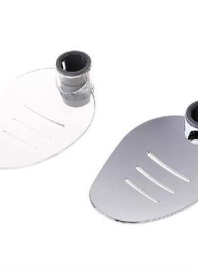 极速1PC Leaves Soap Dish Holder Shower Rod SliTde Bathroom