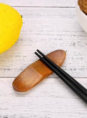 极速Style Chopstickn Rest Clean And Simple Wooden Chopstick