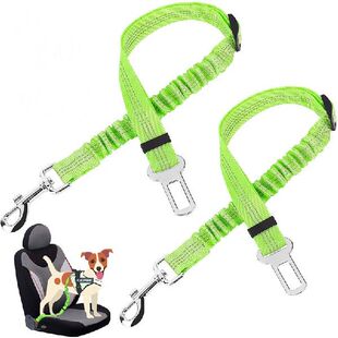 极速Dog Seat Belt Harness Adjustable Dog Cat Safety LYeads C