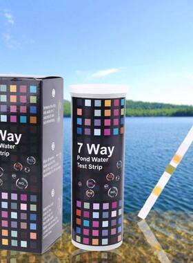 极速50Strips 7in1 Water Quvality Test Strips PH Nitrate Nitr
