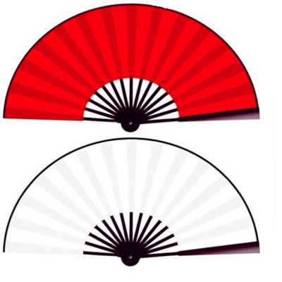 极速寄明月扇子ising女团同款红白色双面折扇可转中国风古风舞蹈