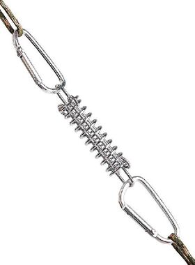 极速5pcsset Steel Tent Wind Rope Spring Buckle Tent TeYnsion