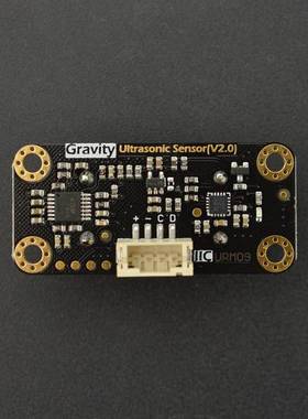 极速URM09-uI?C超音波测距感测器