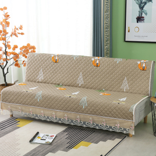 新品沙发套罩摺叠沙发牀防滑四季C通用简约现代两用有扶手坐垫靠