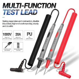 极速2 5PCS 20A t1000V Pair Multimeter Probe Universal