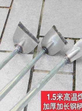 极速1.5米长锄头种菜农具园艺翻地工具钢铁柄长柄全钢防2.020年新
