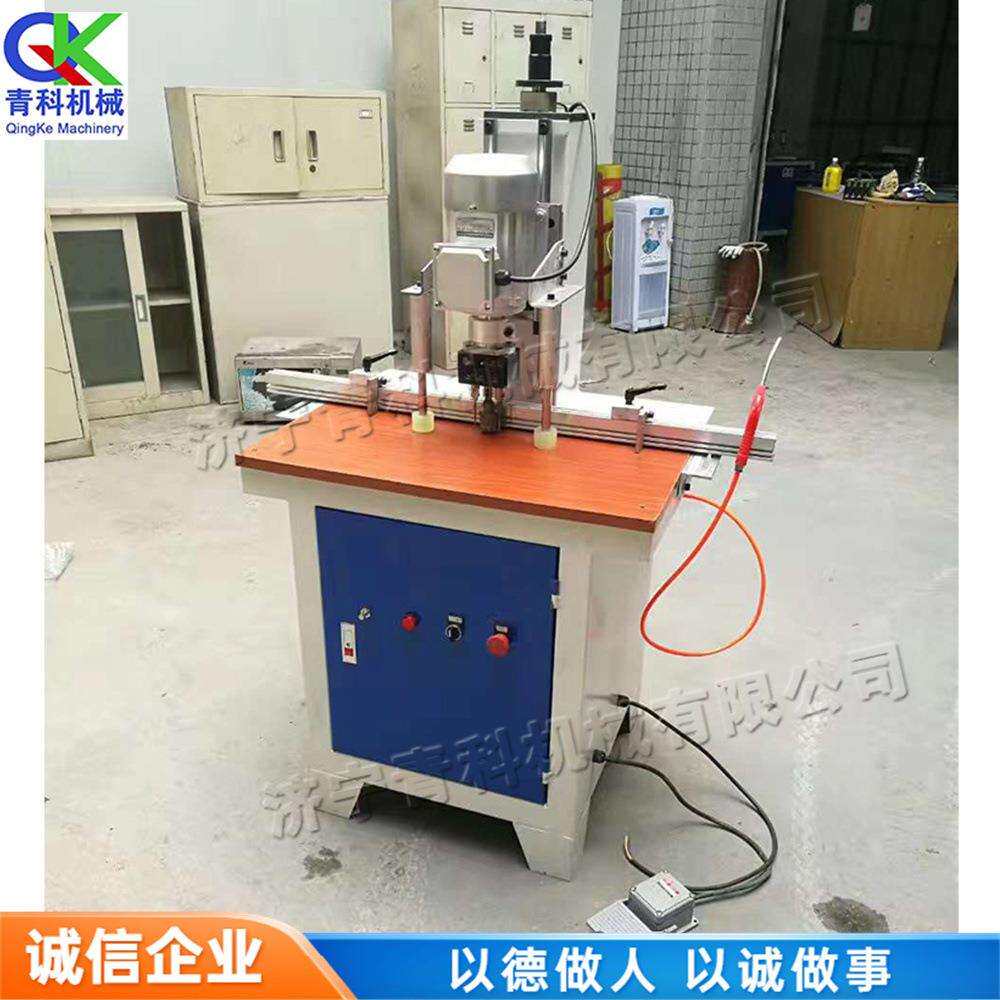 小型电动单头铰链钻全自动木工开孔机气动板式家具衣橱钻孔机