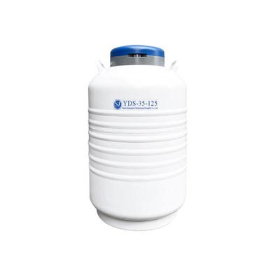 盛杰YDS-35-125大口径液氮生物容器YDS-35-125S(6)液氮罐