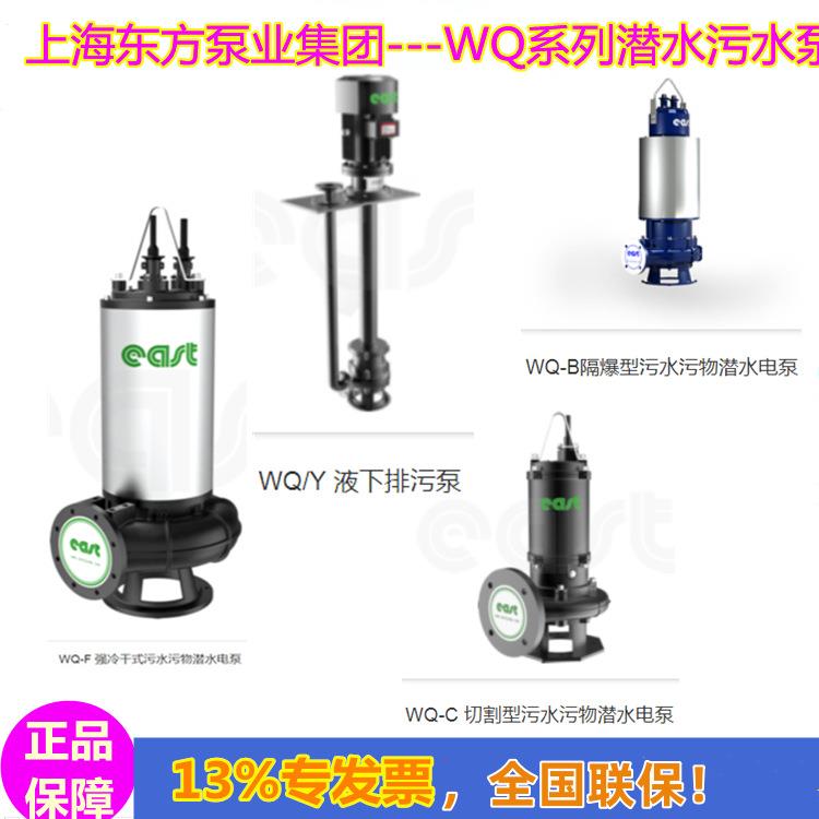 上海东方泵业80WQ/B11091B隔爆型排污潜水泵50WAF25-10耦合装置