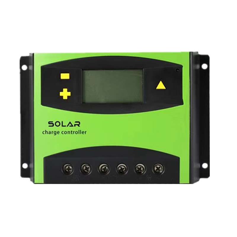 60A液晶显示太阳能控制器12V24V自识别电池电压太阳能充电控制器