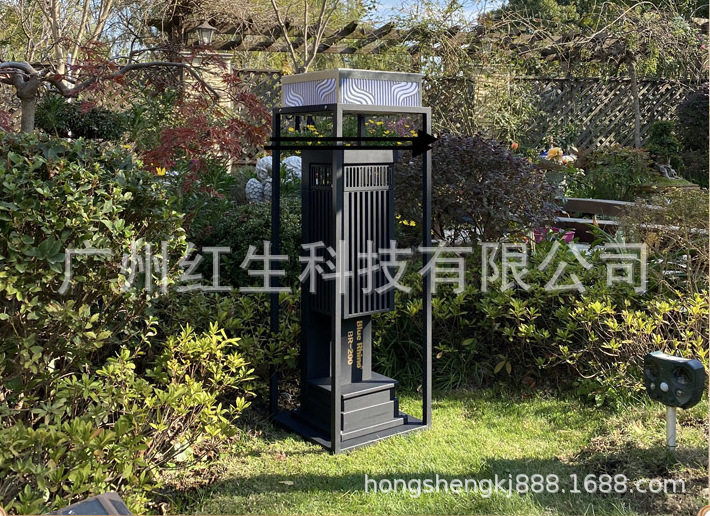 蓝犀牛智能生物捕蚊机太阳能草坪