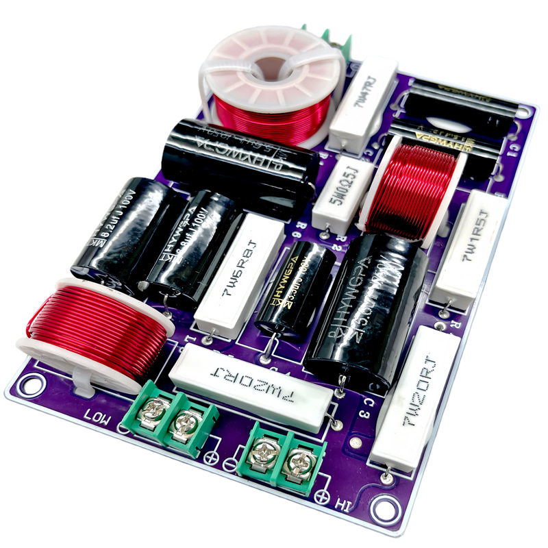 书架音箱分频器 高低音二分频器HIFI通用发烧家用 150W HY-36PA